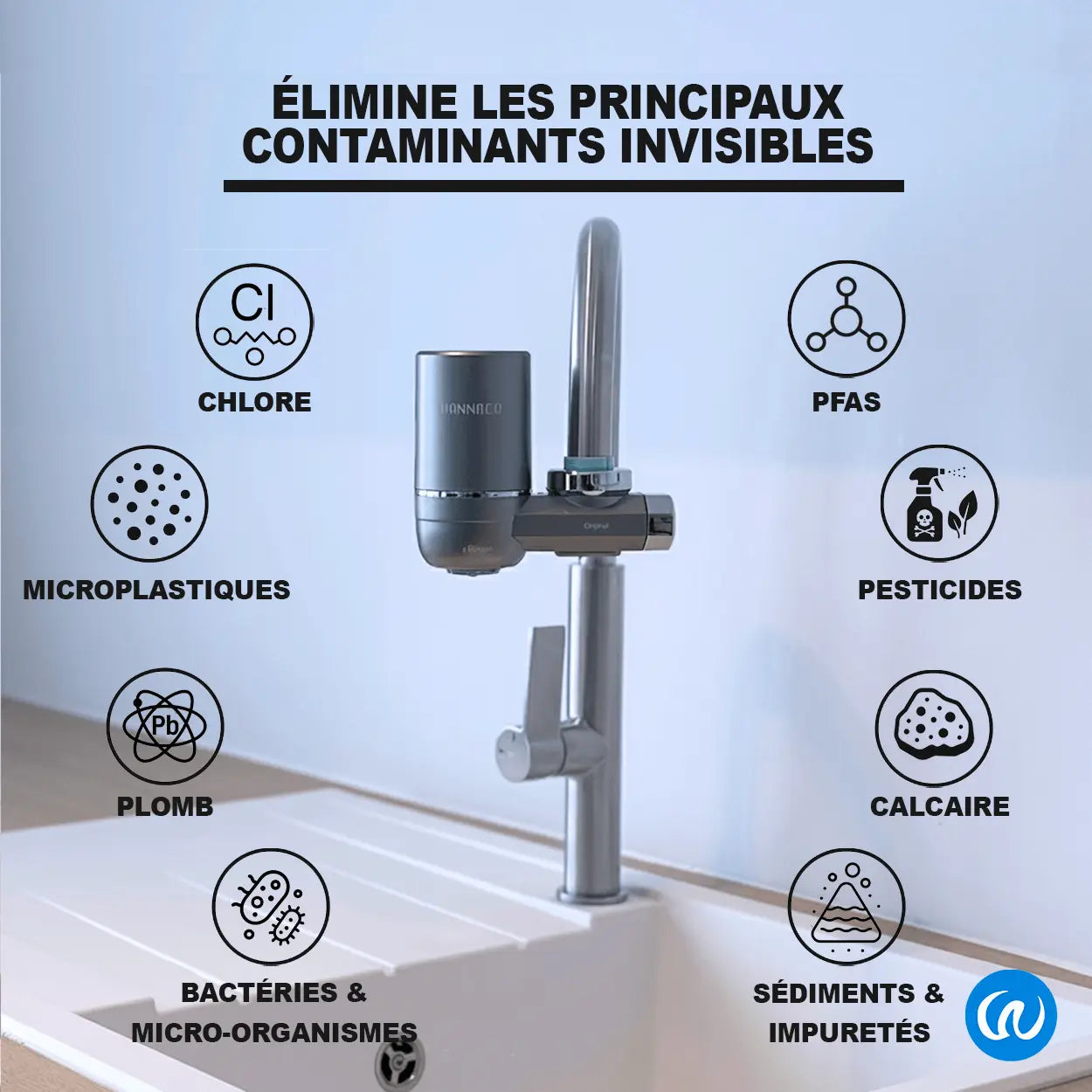 Finis les contaminants invisibles dans l’eau du robinet